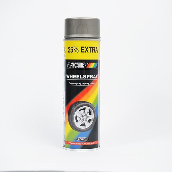 BOJA ZA FELNE-AKRIL Č.SIV500ml